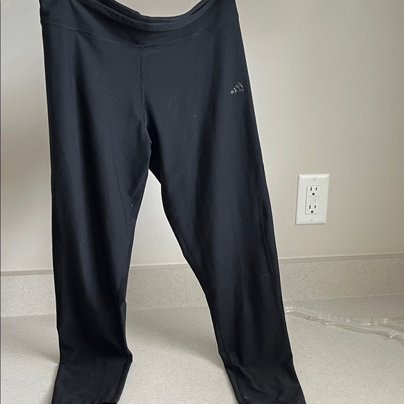 Adidas Charcoal Gray Performance Pants - Picture 1 of 3